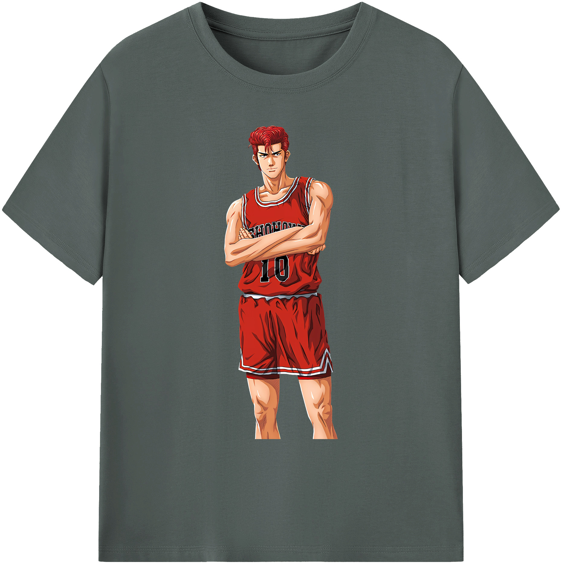 （画像用） SLAM DUNK／スラムダンク 綿100％ メンズ半袖Tシャツ｜肌触りやわらか＆通気性